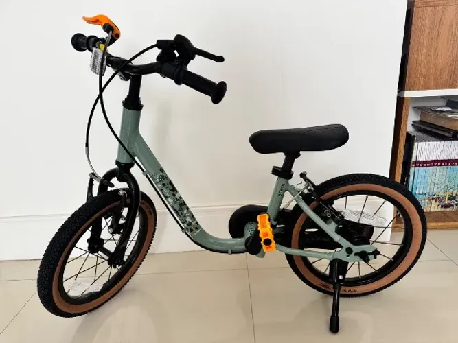 Bicicleta Infantil Decathlon BTWIN 14? 2 em 1 | Alumínio | Importada