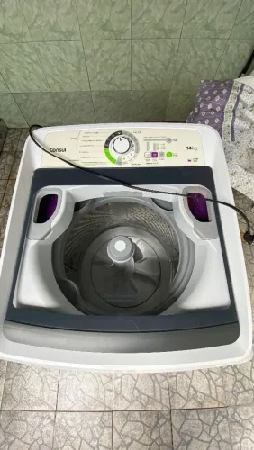 MAQUINA DE LAVAR ROUPAS CONSUL 14 KG - ESTADO DE NOVA