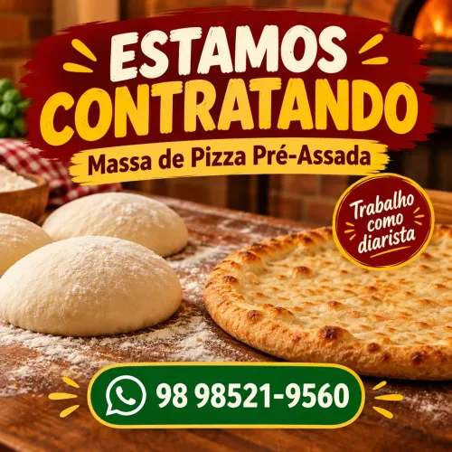 Padeiro / Massas de pizzas