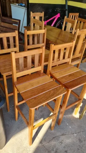 Jogo de banquetas 