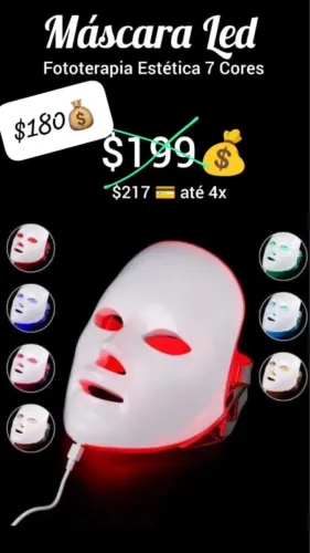Máscara led