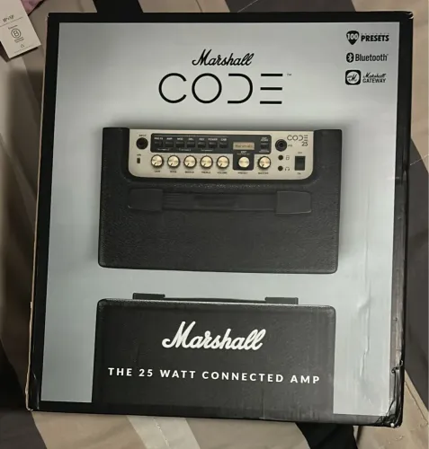 amplificador de guitarra da Marshall, modelo Marshall CODE 25.