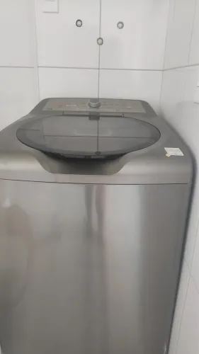 Máquina de lavar Brastemp 15 kg inox