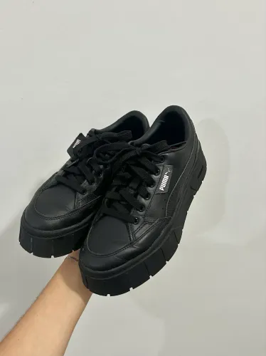 tênis puma mayze feminino couro legítimo tamanho 38