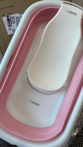 Banheira kiddo com suporte