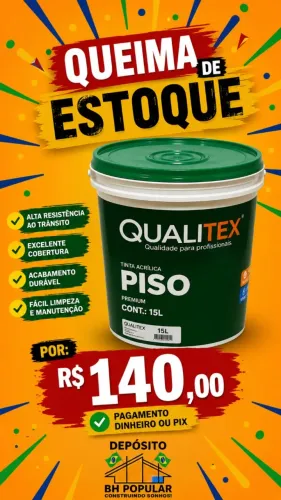 Tinta piso *promoção*