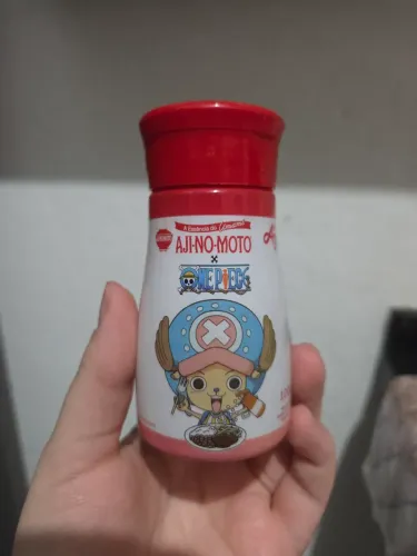 Frasco aji-no-moto x one piece chopper vazio