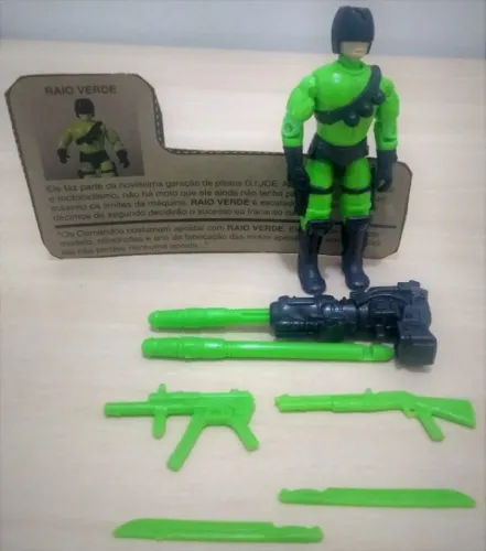 Comandos em ação - Raio Verde