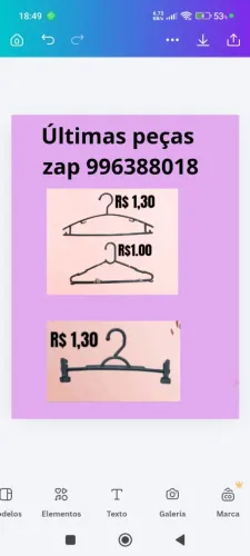 Equipamentos para loja de roupas 