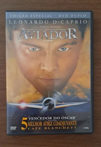 DVD O Aviador Edição especial Leonardo DiCaprio Martin Scorsese 