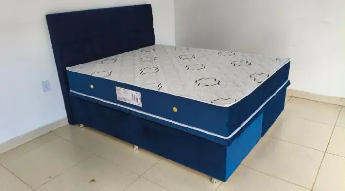 Cama Queen completa frete grátis 