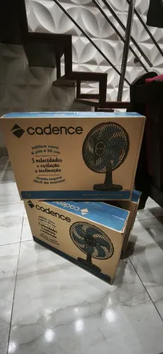 Ventilador Cadense 30 cm novo na caixa