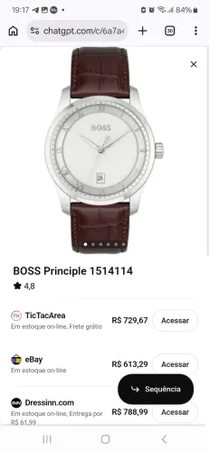 Relogio Hugo Goss