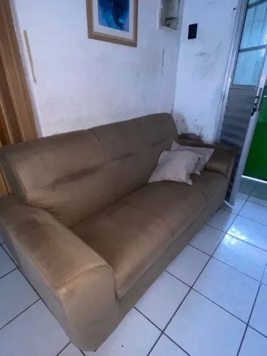 Sofá recém reformado 