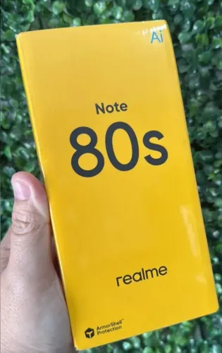 Celular Realme Note 80s 128gb 4gb Ram Dual Sim com nota fiscal e garantia (LACRADO)