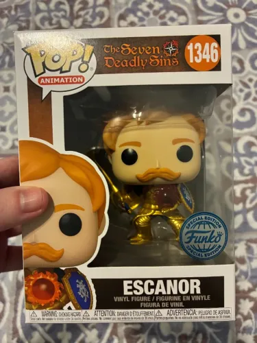 Funko Pop Escanor #1346 - Seven Deadly Sins (Original e Conservado)