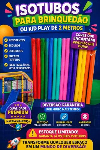 Isótubo kid play isitubao Brinquedao blindado macarrão
