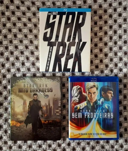 Blu-rays Trilogia Star Trek (Edições Raras e Especiais)