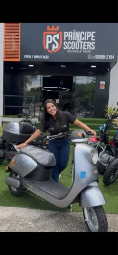 MOTO ELÉTRICA E TRICICLOS ELÉTRICOS!!! Livre de CNH!!!