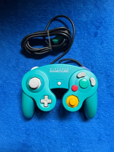 Controle GameCube Esmeralda - Raro