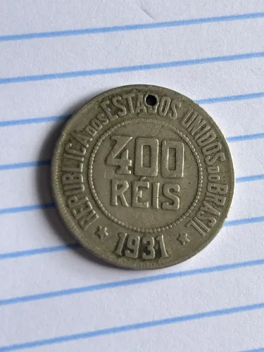 Moeda 400 réis 1931