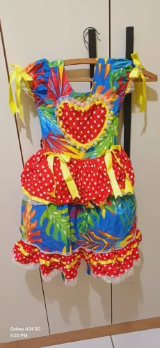 Vestido rainha do sertão 