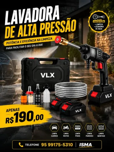 Lavadora de alta pressão 190,00