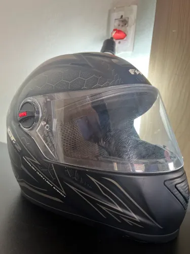 Capacete para moto Fw3 Gt2 (preto fosco tamanho 60)
