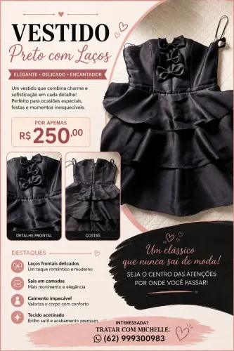 Vestido preto