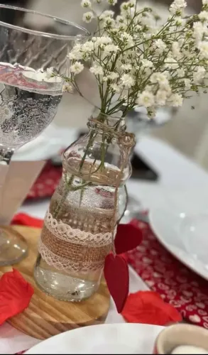 VASOS Garrafinhas de vidro