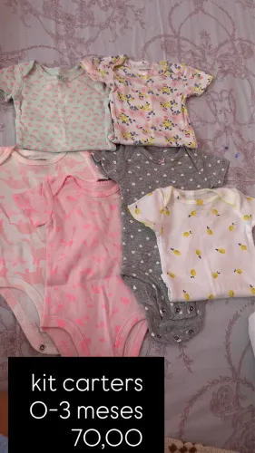 lote roupas de bebê Menina