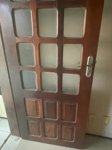 Porta madeira completa