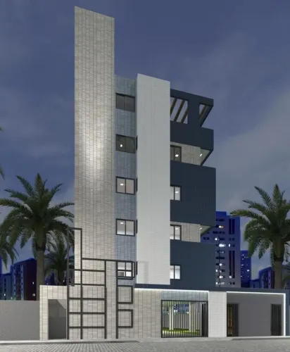 Cobertura com 1 dormitório à venda, 39 m² por R$ 419.475 - Intermares - Cabedelo/PB