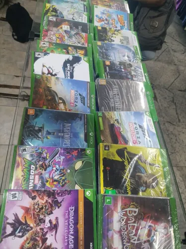 Jogos raros x box one e series x a maioria lacrado