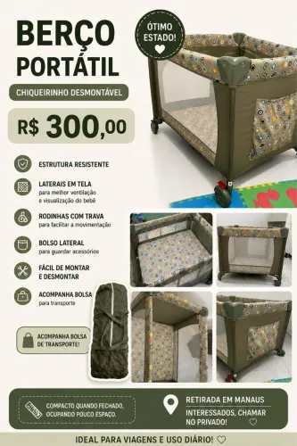 Berço portátil
