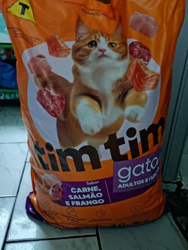 Ração premium para gato 