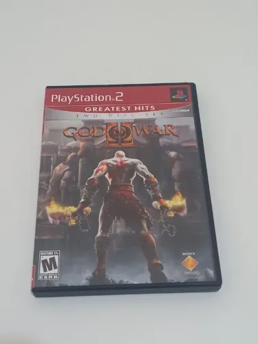Jogos Ps2 God of War 2 - greatest hits (duplo)
