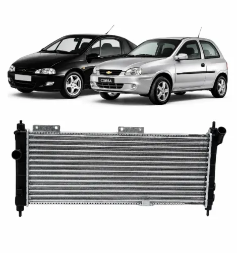Radiador Corsa / Classic / Wind / Sedan com Ar - Novo e Garantido!