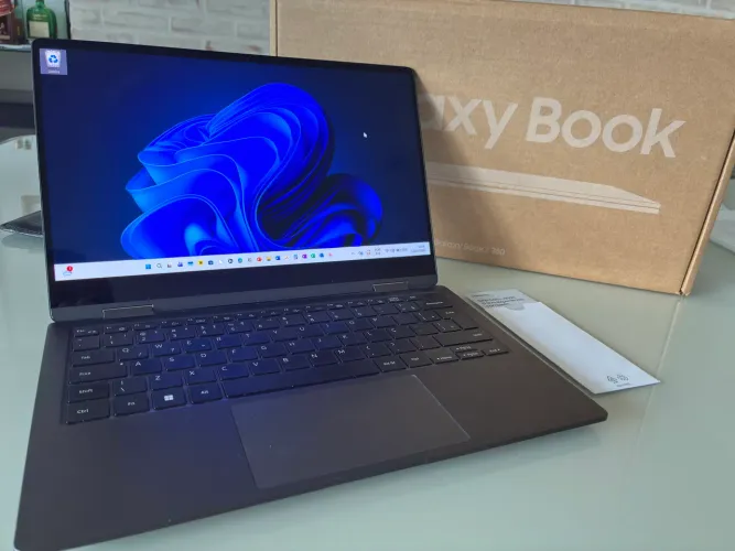 Samsung Galaxy Book2 360 i5 16GB 512GB SSD AMOLED Touch 2 em 1