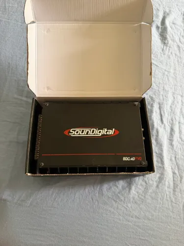 Amplificador SD800.4 soundigital 4 canais 800w