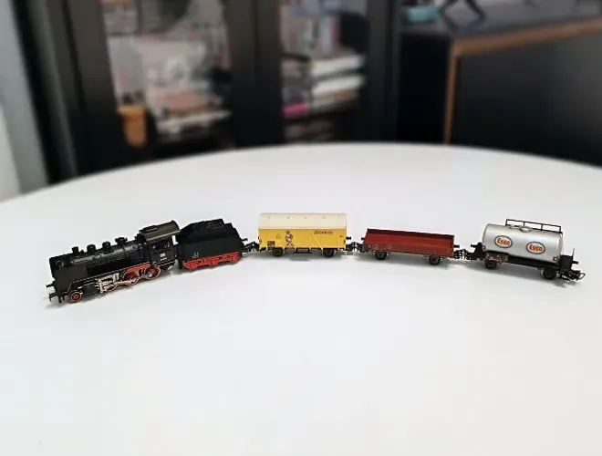 Trem de Carga Märklin Ferromodelismo Alemão 1969