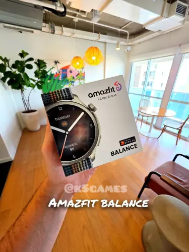 Amazfit Balance - Cinza Lacrado - RETIRE AGORA ABC SP