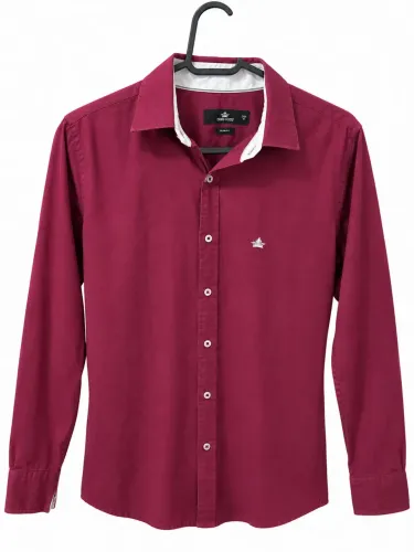 Camisa Social Marsala - P