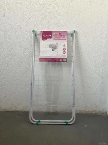 VARAL DE CHÃO SECALUX GRANDE PRÁTICO ECÔNOMICO