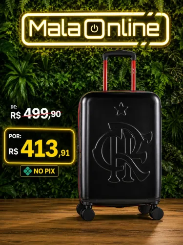 Mala Pequena Bordo OFICIAL FLAMENGO