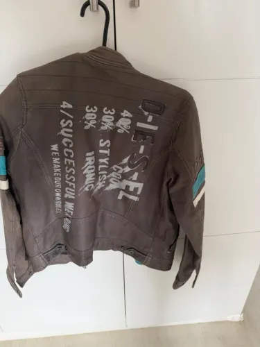 Casaco de couro da Diesel