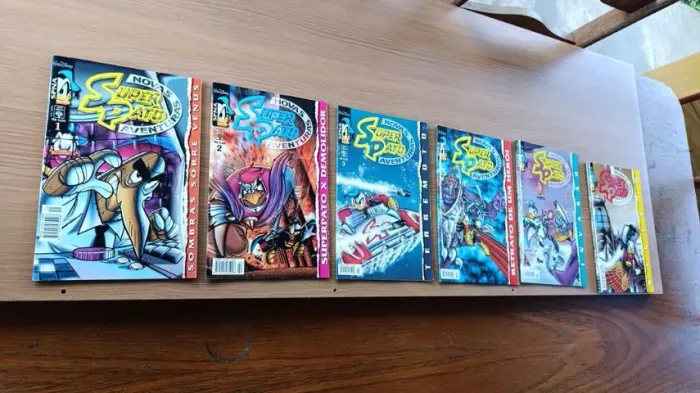 Coleção Completa Novas Aventuras Do Superpato Spna 1 A 6 (Usado)
