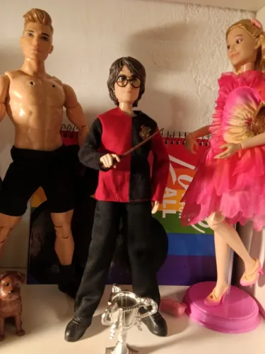 Boneco harry potter cálice