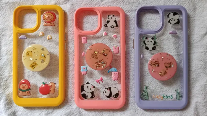 Três capinhas para iPhone 13/14/15