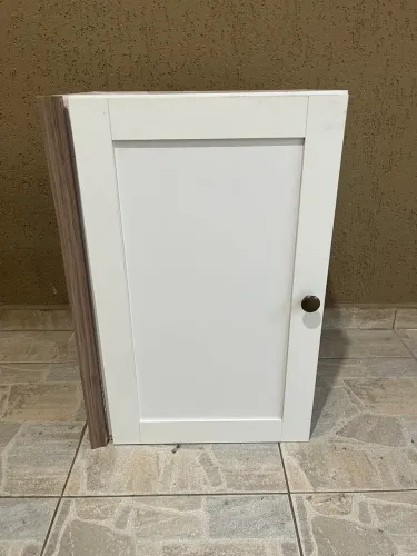 Armário aéreo parede 1 porta MDF 